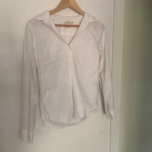 H&M LOGG - Long sleeves button down shirt | White